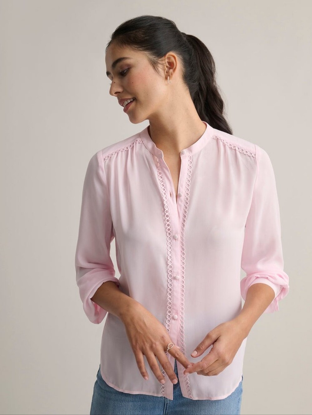 NWT Untuckit Solid Tabitha Shirt Size 12